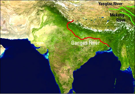 World  India on Hope You Enjoyed These Ganges River Maps Showing The Route Of The