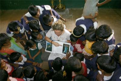 Me Volunteering in India