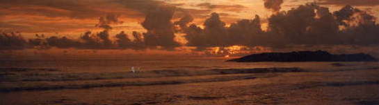 Sunset at Kovalam Beach