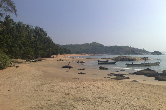 Om beach, Gokarna