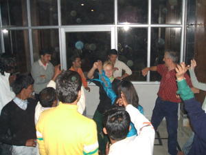 India Travel Blog, Dancing a the Party
