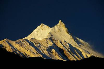 Manaslu Mountain, Himalayas, Mountain