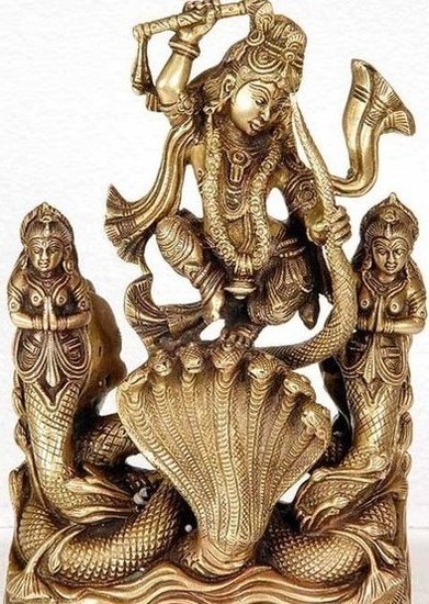 Indian art, Krishna statue