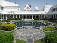 Taj Lake palace Udaipur, Udaipur, Lake, Palce Inside, garden