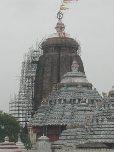 Temple in Puri, Orissa