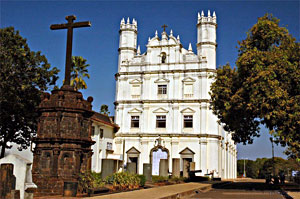 Old Goa Church, Francis of assisi